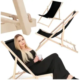 lezak-drewniany-ogrodowy-plazowy-skladany-czarny-lezaki-plazowe-producent