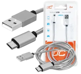 kabel-usb-a-microusb-szary-1m-mocny-oplot-szybkie-ladowanie-i-transfer