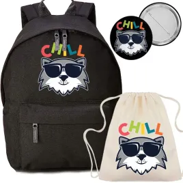 zestaw-plecak-czarny-szkolny-worek-przypinka-mis-chill-do-szkoly-dla-dzieci