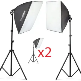zestaw-swiatla-ciaglego-softbox-40x40-mocna-zarowka-85w-ledowa