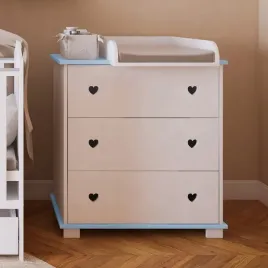 komoda-serca-z-trzema-szufladami-zdejmowany-przewijak-niebieski