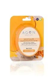 gabka-z-mydlem-agon-shower-sponge-honey-milk-125g-do-kapieli-pielegnacja
