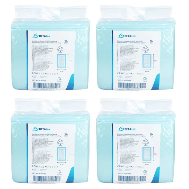 Podkłady chłonne PREMIUM SAP 40x60 higieniczne BETAtex by ZARYS 100 szt.