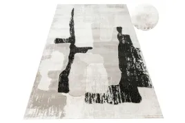 dywan-szarobezowy-gesty-przecierany-tynk-linie-do-pokoju-kashmir-80x150-cm
