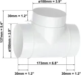 trojnik-okragly-fi-100mm-stan-nowy