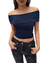 dazy-damski-top-dopasowany-granatowy-krotki-m-1dh