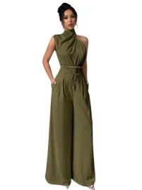 shein-damski-top-zielony-asymetryczny-dopasowany-m-1dg