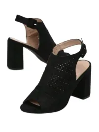 shein-czarne-azurowe-sandaly-na-klocku-z-zapieciem-na-sprzaczke-38-1db