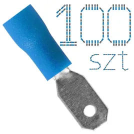 konektor-meski-zlaczki-do-kabli-wsuwki-samochodowe-izolowane-4-8mm-100szt