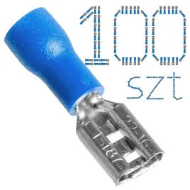 konektor-zenski-zlaczki-do-kabli-wsuwki-samochodowe-izolowane-4-8mm-100szt