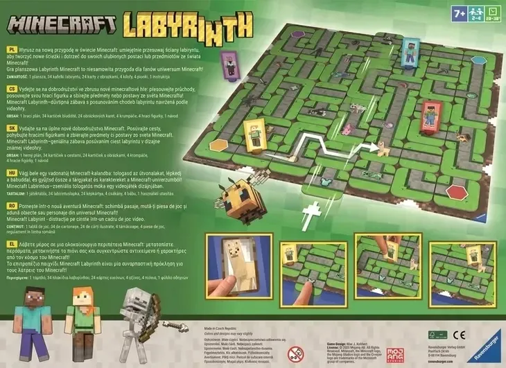 labirynt-ravensburger-minecraft-stan-opakowania-oryginalne