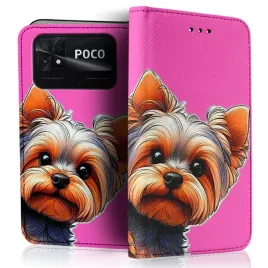 etui-z-klapka-na-telefon-xiaomi-poco-c40-case-pokrowiec-ze-wzorem-szklo