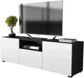 szafka-rtv-pod-telewizor-komoda-tv-150cm-150-czarny-mat-bialy-mat