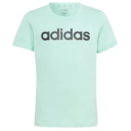 koszulka-adidas-lin-tee-girls-ic3154-zielony-170-cm