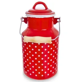 kanka-na-mleko-rettro-emaliowana-czerwona-w-grochy-tecka-2-l