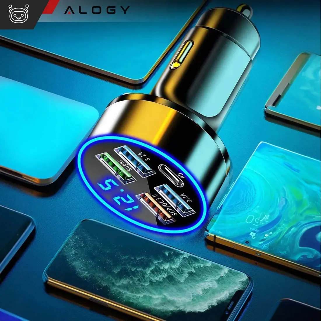 ladowarka-samochodowa-usb-typ-c-alogy-3100-ma-stan-nowy