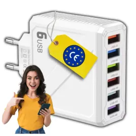 ladowarka-usb-sieciowa-6-portow-szybkie-ladowanie-kompaktowa-wydajna-smart