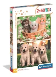 puzzle-2x60-super-kolor-brothers-in-fur