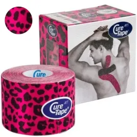 tasma-tejp-do-kinesiotapingu-curetape-5-cm-x-5-m-panterka-kolorowy-roz-tape