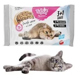 mokra-karma-dla-kota-75percent-miesa-saszetki-4x-100g-tuf-tuf-mix-smakow