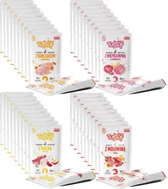 mokra-karma-dla-psa-65percent-miesa-saszetki-40x100g-zestaw-tuf-tuf-mix-smakow