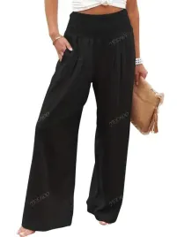 shein-spodnie-damskie-czarne-z-gumka-w-pasie-xl-1-b