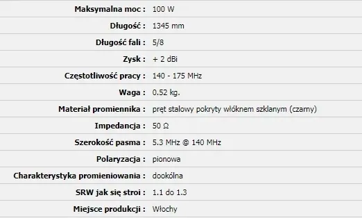 sirio-sm2-140-175-mhz