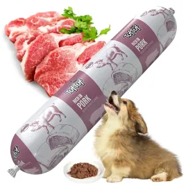mokra-karma-dla-psa-z-wieprzowina-70percent-miesa-kielbasa-baton-pasztet-900g
