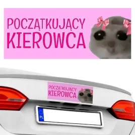 naklejka-na-samochod-smutny-chomiczek-prezent-poczatkujacy-kierowca-wzory