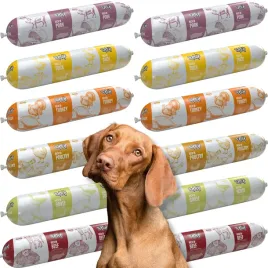 mokra-karma-dla-psa-70percent-miesa-mix-smakow-kielbasa-baton-pasztet-12x-900g