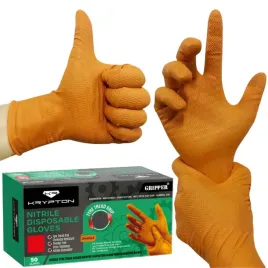 rekawice-nitrylowe-rekawiczki-pomaranczowe-gripper-l-50-mocne