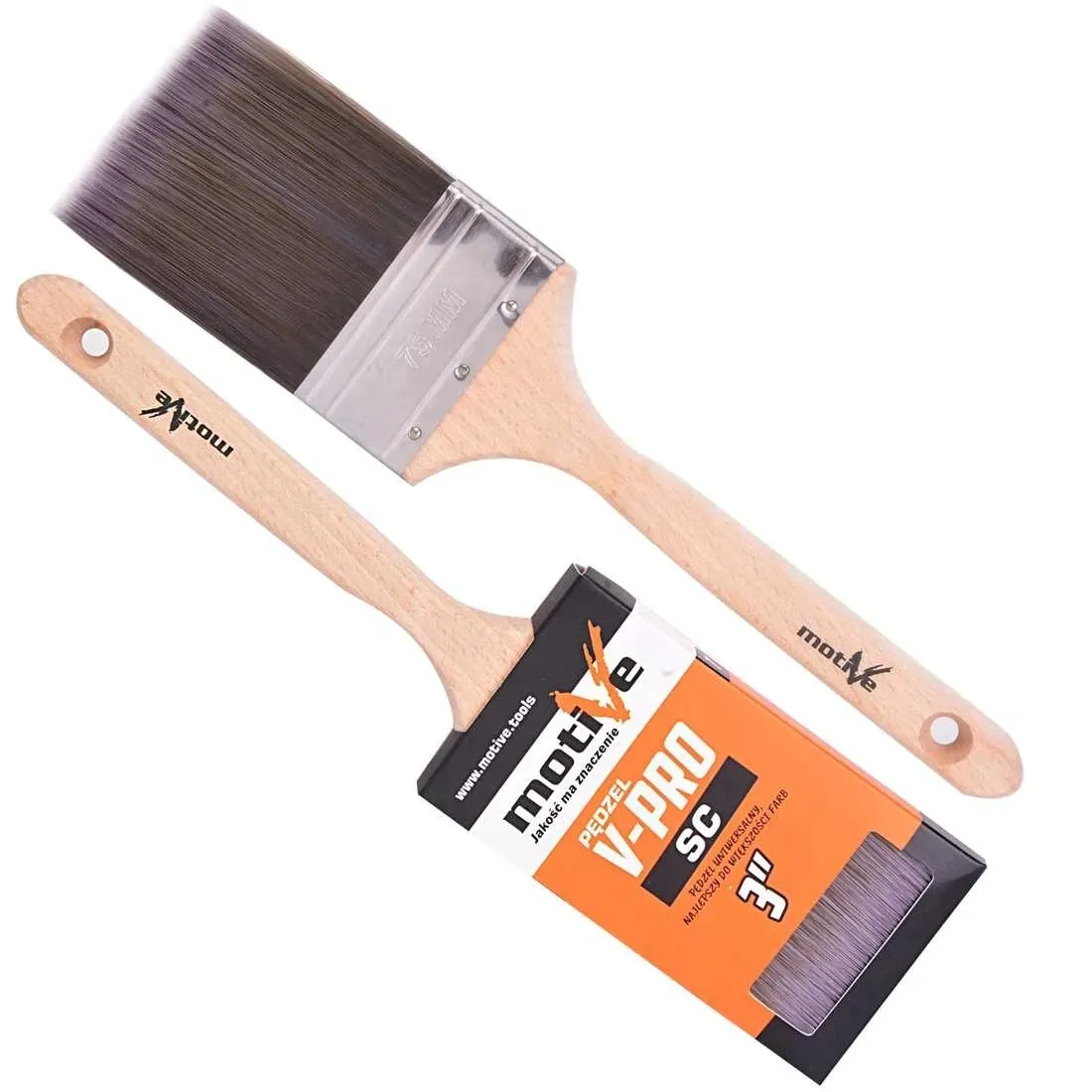 pedzel-plaski-prosty-motive-762-cm-stan-nowy