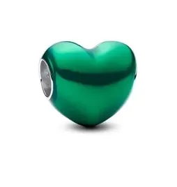 charms-pandora-metaliczne-zielone-serce-793337c07