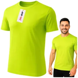 koszulka-robocza-meska-bawelna-100percent-t-shirt-bhp-zielona-uniwersalna