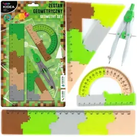 zestaw-geometryczny-linijka-ekierka-katomierz-cyrkiel-puzzle-pixel-kidea