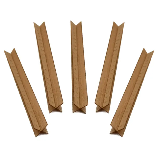 KNOTY drewniane KRZYŻYKOWE do świec do wosku - 5 szt 8 cm
