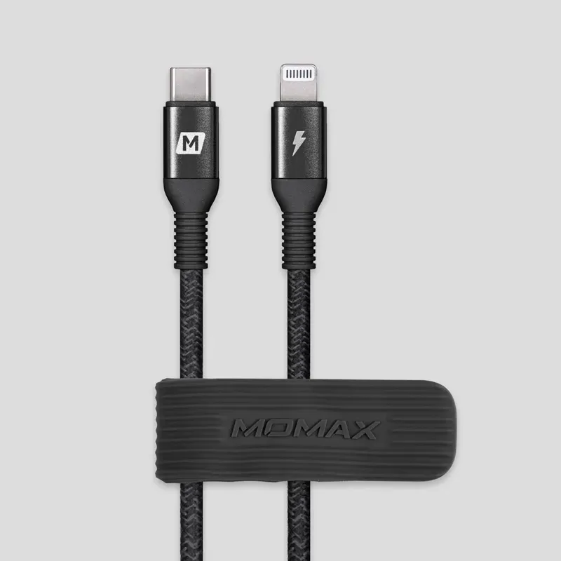 kabel-momax-usb-typ-c-apple-lightning-12-m-czarny-stan-nowy
