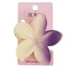 spinka-do-wlosow-klamra-xl-kwiat-ombre-matowy-kremowy-z-fioletem-75-x-8cm