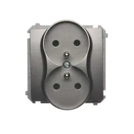 simon-basic-gniazdo-podwojne-z-uziemieniem-inox-bmgz2m-01-21