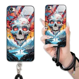 etui-do-xiaomi-redmi-note-5a-case-smycz-czarna-goth-gotyckie-czaszki-wz