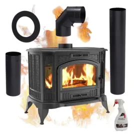 piec-zeliwny-z-plaszczem-wodnym-kominek-koza-k9-10kw-zestaw-przylaczeniowy