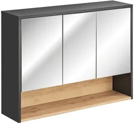 szafka-z-lustrem-100cm-meble-lazienkowe-borneo-szary-kosmos-dab-artisan