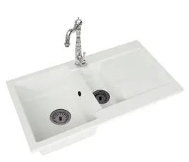 kuchenny-zlewozmywak-granitowy-15-komorowy-z-ociekaczem-duzy-bateria