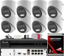 zestaw-monitoringu-na-8-kamer-4mpx-smart-hybrid-light-40m-hikvision-poe-2tb