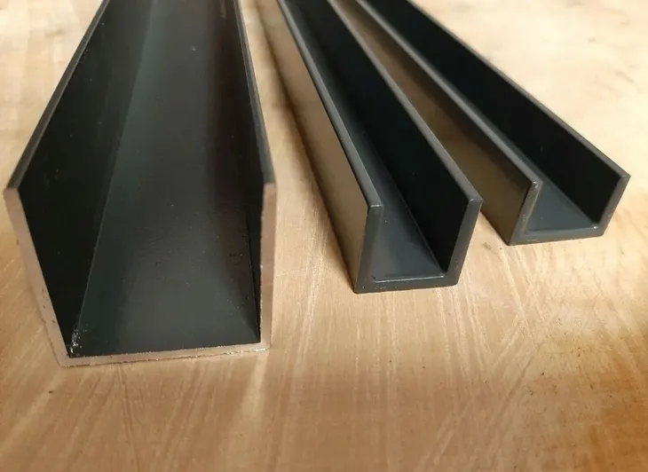 CEOWNIK ALUMINIOWY Antracyt 25MM X 15MM X 2MM