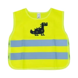 kamizelka-ostrzegawcza-odblaskowa-dziecieca-zolta-dinozaur-amio-03936