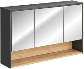 szafka-z-lustrem-120cm-meble-lazienkowe-borneo-szary-kosmos-dab-artisan