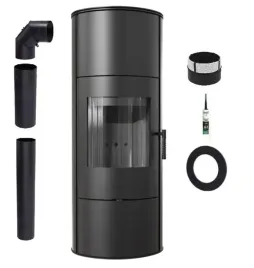 piec-stalowy-na-drewno-koza-rollo-czarny-7-kw-fi150-zestaw-przylaczeniowy