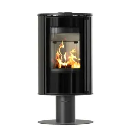 kominek-koza-na-drewno-piec-stalowy-erik-kratki-na-nodze-moc-55-kw-fi150