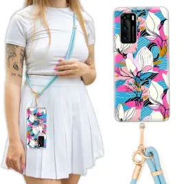 etui-do-huawei-p40-premium-crossbody-skorzana-smycz-morskie-letnie-wzory